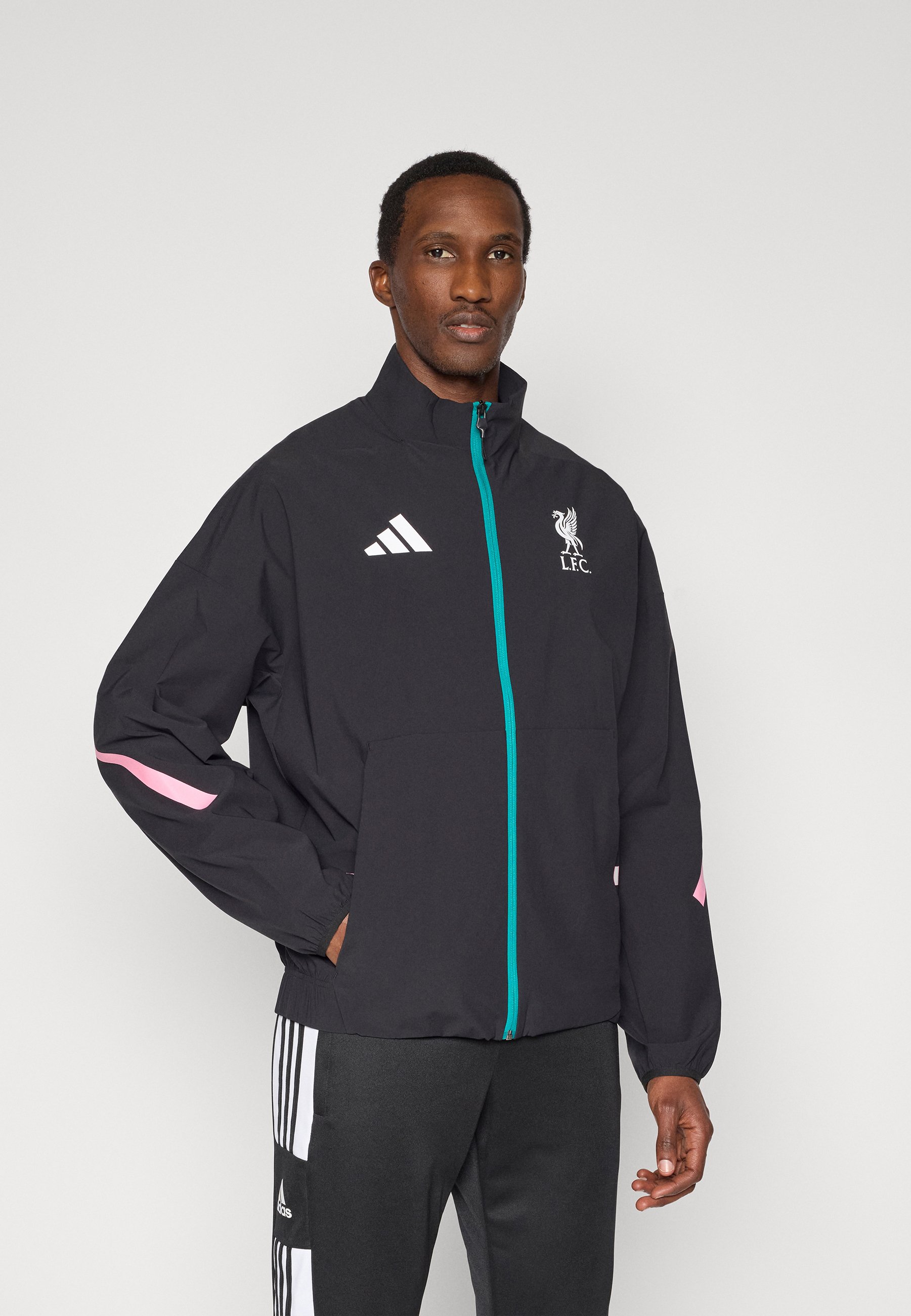 lfc nike mens grey anthem jacket