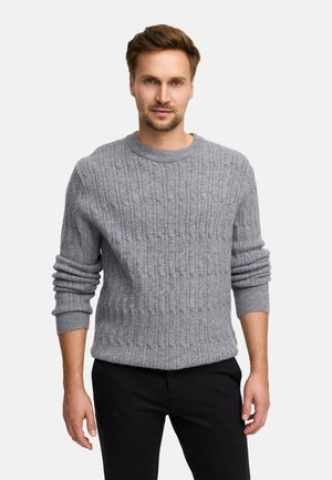 CREW NECK - Maglione - lt grey mix