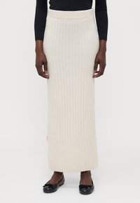 ONLY Tall ONLJEANETT LIFE LONG SKIRT  - Maxiskjørt - birch melange