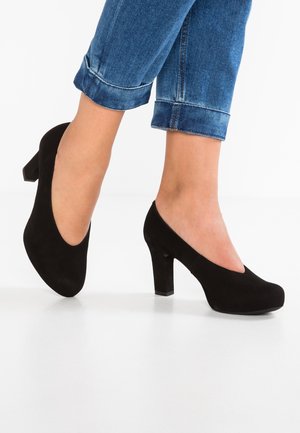 Plateaupumps - black