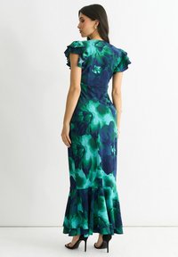 GINI LONDON WATER FLORAL - Maxi dress - green