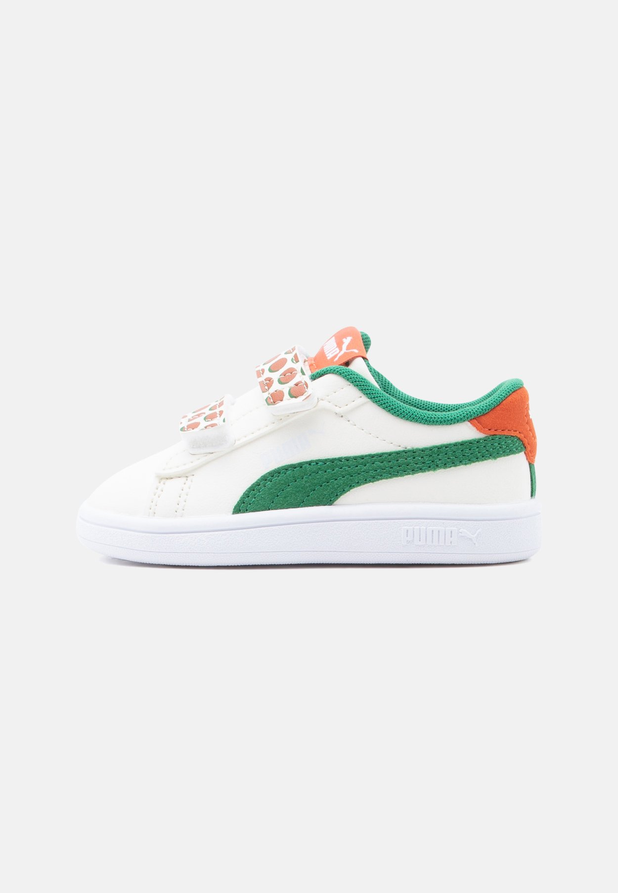 PUMA SMASH FUN UNISEX - Trainers - warm white/archive green/amarena