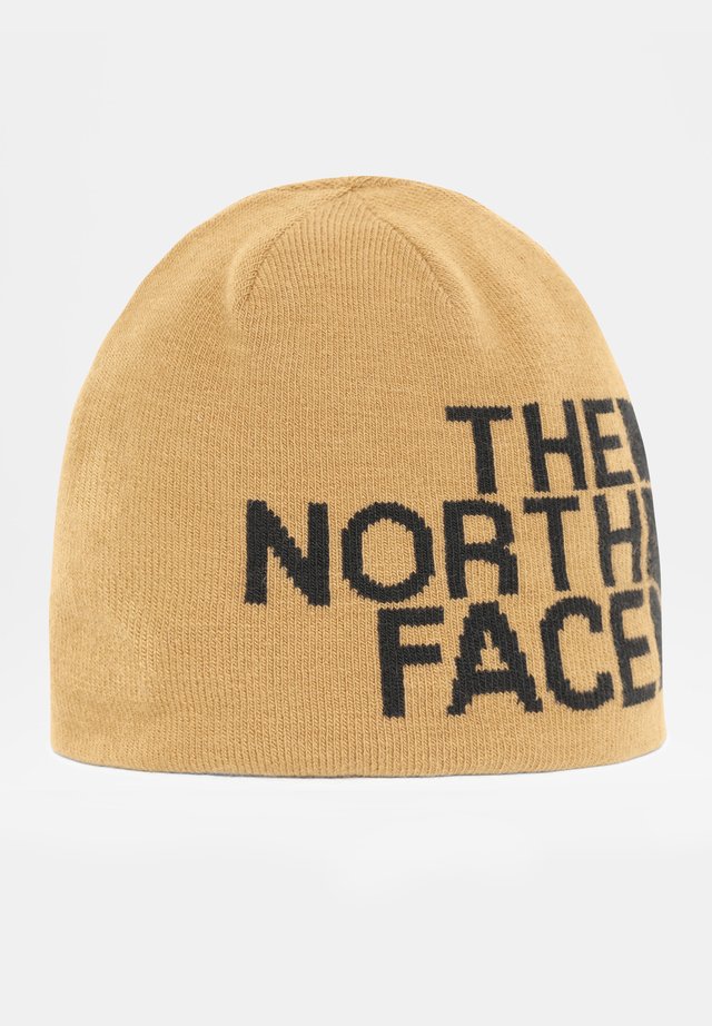 REVERSIBLE TNF BANNER BEANIE - Bonnet - utilitybrn/hawthornekhaki