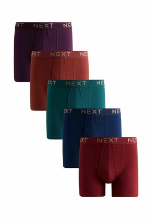 A-FRONT 5 PACK - Chiloți boxer - red/blue/purple rich