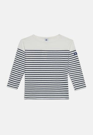 Petit Bateau, MARINIERE - Langarmshirt - marshmallow/smoking