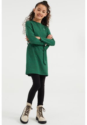 MET STIPPENDESSIN - Jerseykleid - green