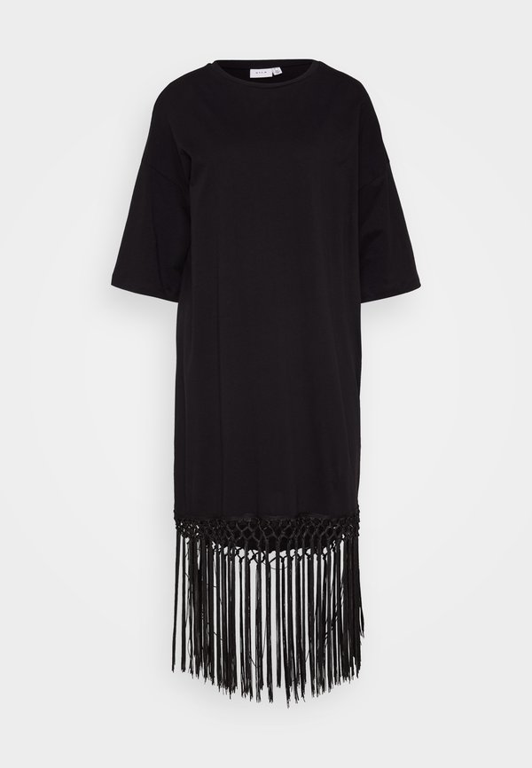 VIKATA OVERSIZE FRINGE DRESS  - Jersey dress2