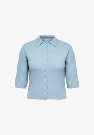 ONLY Carmakoma, CARDIGAN CARMACEY CARDIGAN - Cardigan - dusty blue