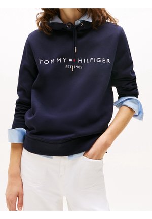 Mikina s kapucí - dark blue