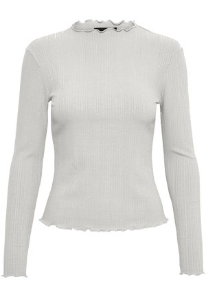 Long sleeved top - opal gray melange