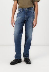 Replay - KYRAN PANTS - Traperice opuštenog kroja - dark blue Minijatura 1
