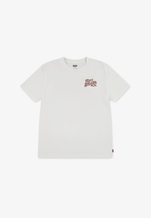Levi's® TEE - T-shirt con stampa - egret
