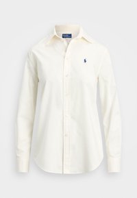 CLASSIC FIT COTTON TWILL SHIRT - Užsagstoma palaidinė - trophy cream