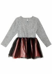 Denokids Abito in maglia - mottled grey