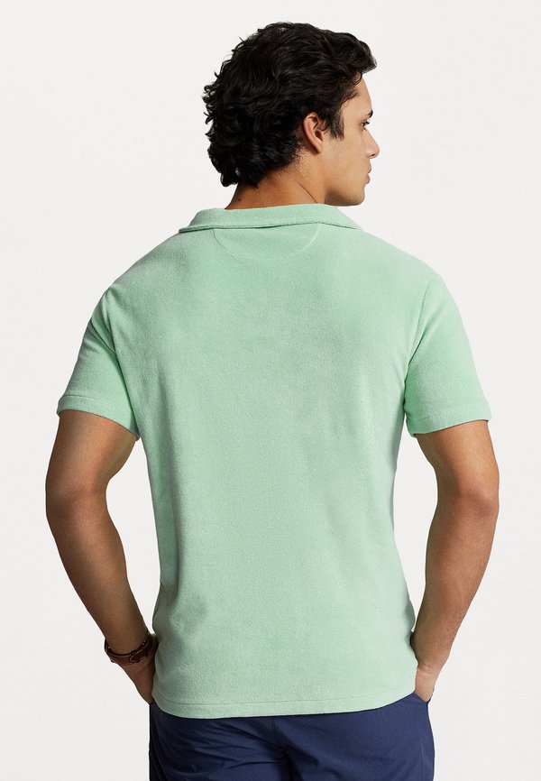 CUSTOM FIT TERRY POLO SHIRT - Polo shirt - celadon2