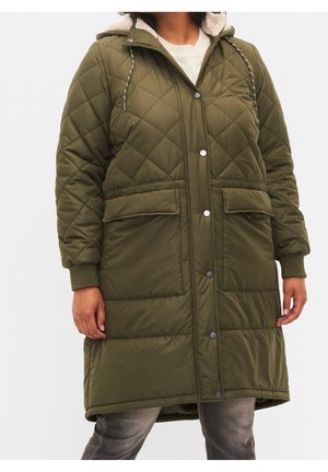 Vinterkappa /-rock - green