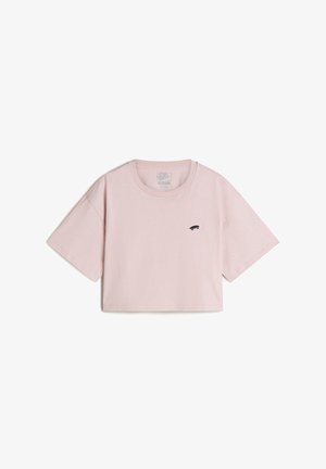 Vans SALTON RELAXED FIT CROP - T-shirt basic - light brown