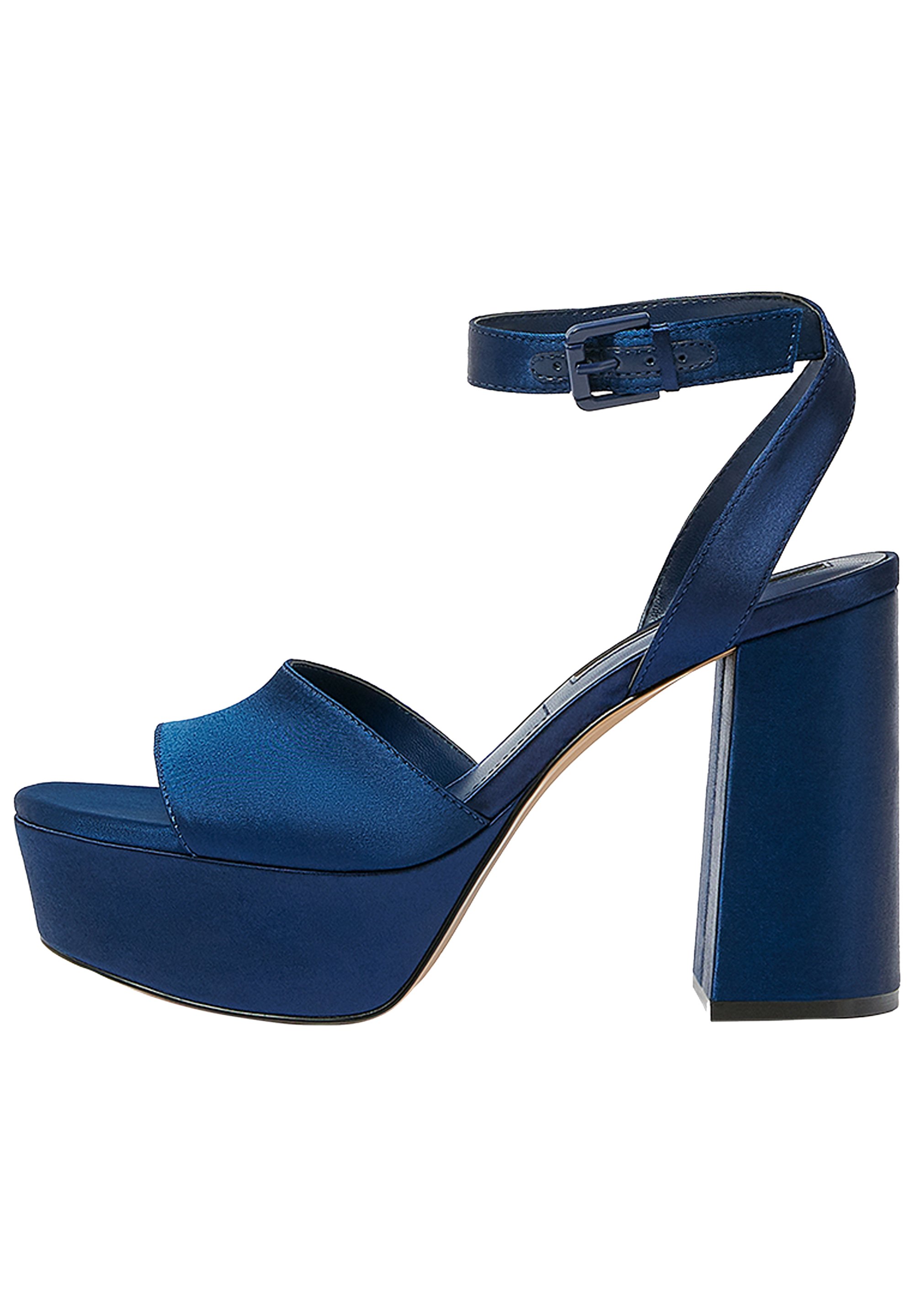 PULL\u0026BEAR Sandalen met hoge hak - blue/Blauw - Zalando.nl