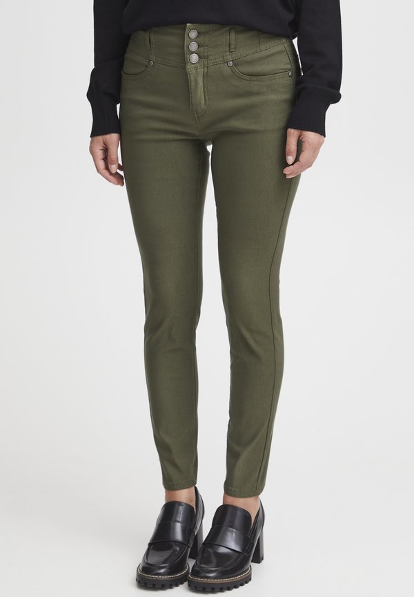 FRZALIN - Trousers - olive night