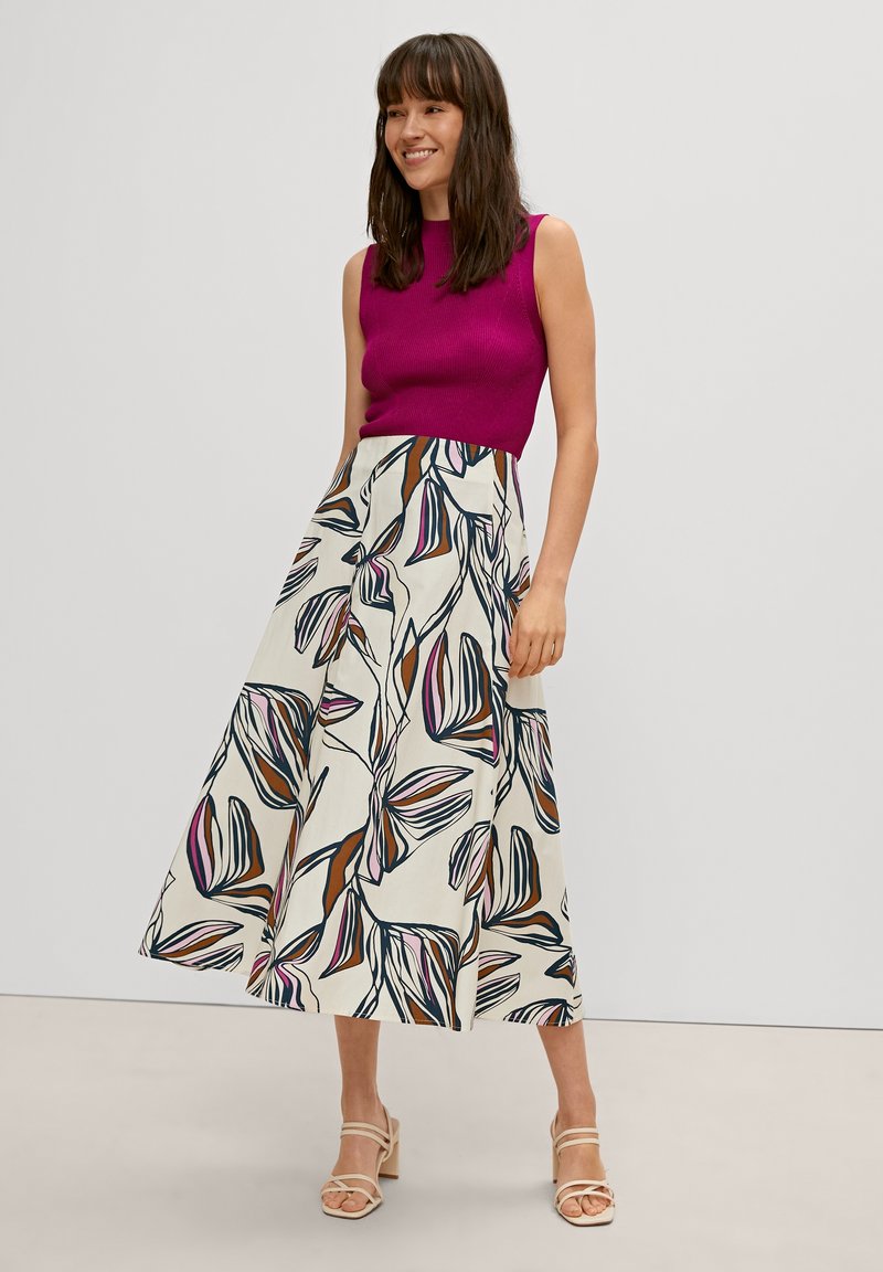 Damen Jeansröcke | comma A-Linien-Rockoff white floral p/offwhite - KZ53668 Damen Jeansröcke | comma A-Linien-Rockoff white floral p/offwhite - KZ53668
