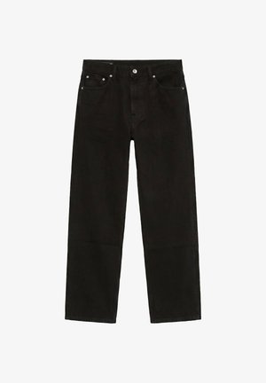 PULL&BEAR, STRAIGHT-LEG - JEANS - Džínsy s rovným strihom - black