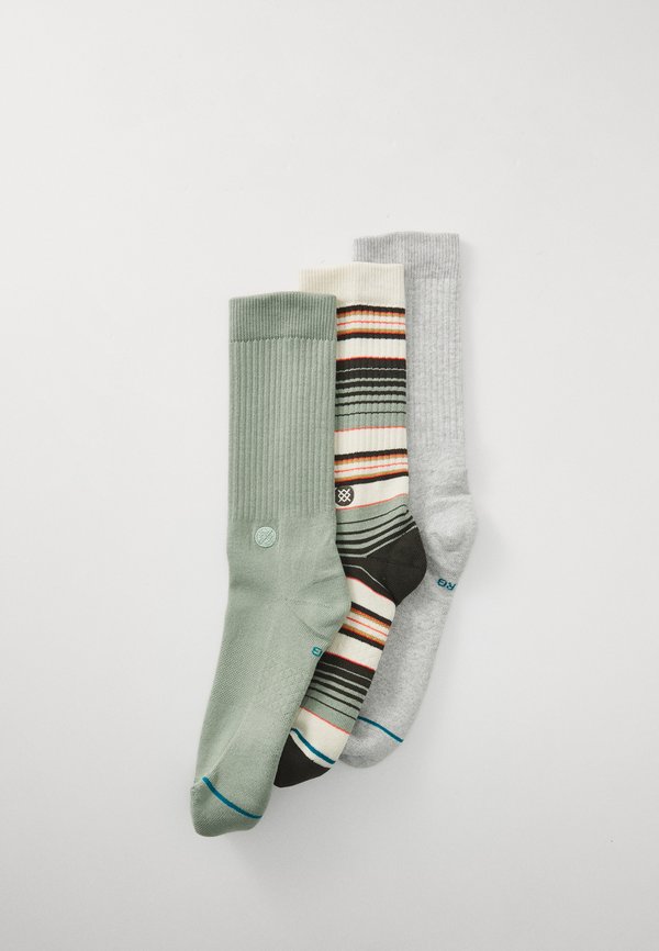 REPETEUR CREW 3 PACK UNISEX - Socken - lightheather