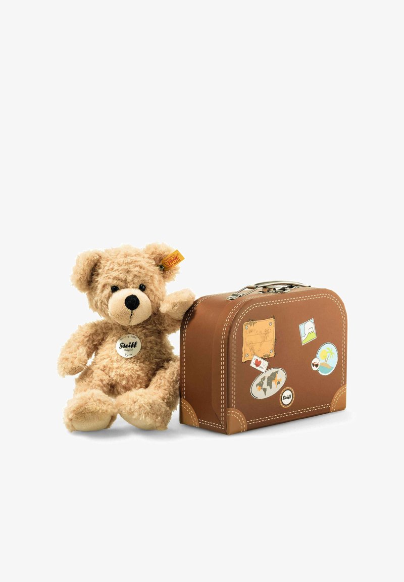 Steiff TEDDYBÄR FYNN MIT KOFFER - Cuddly toy - beige