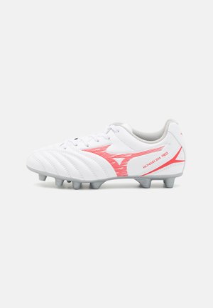 Mizuno MONARCIDA NEO III SELECT JR UNISEX - Scarpe da calcio per terreni duri - white/radiant red