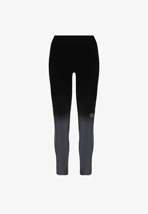CRURA MOVE PRINTED - Leggings - grau/black