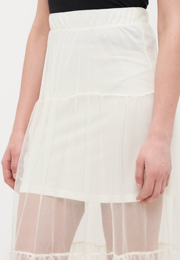 ONLTULLA LONG SKIRT - Maxi skirt - egret3