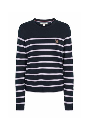 U.S. Polo Assn., UWLILWAN TOP O-NECK - Neule - dark sapphire