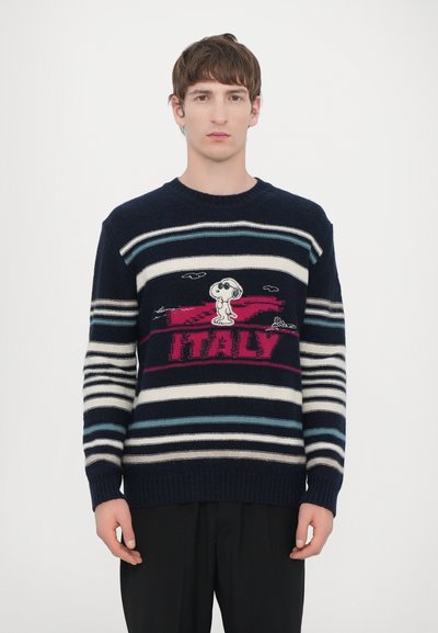 Iceberg MAGLIA GIROCOLLO - Striktrøje - blu classico
