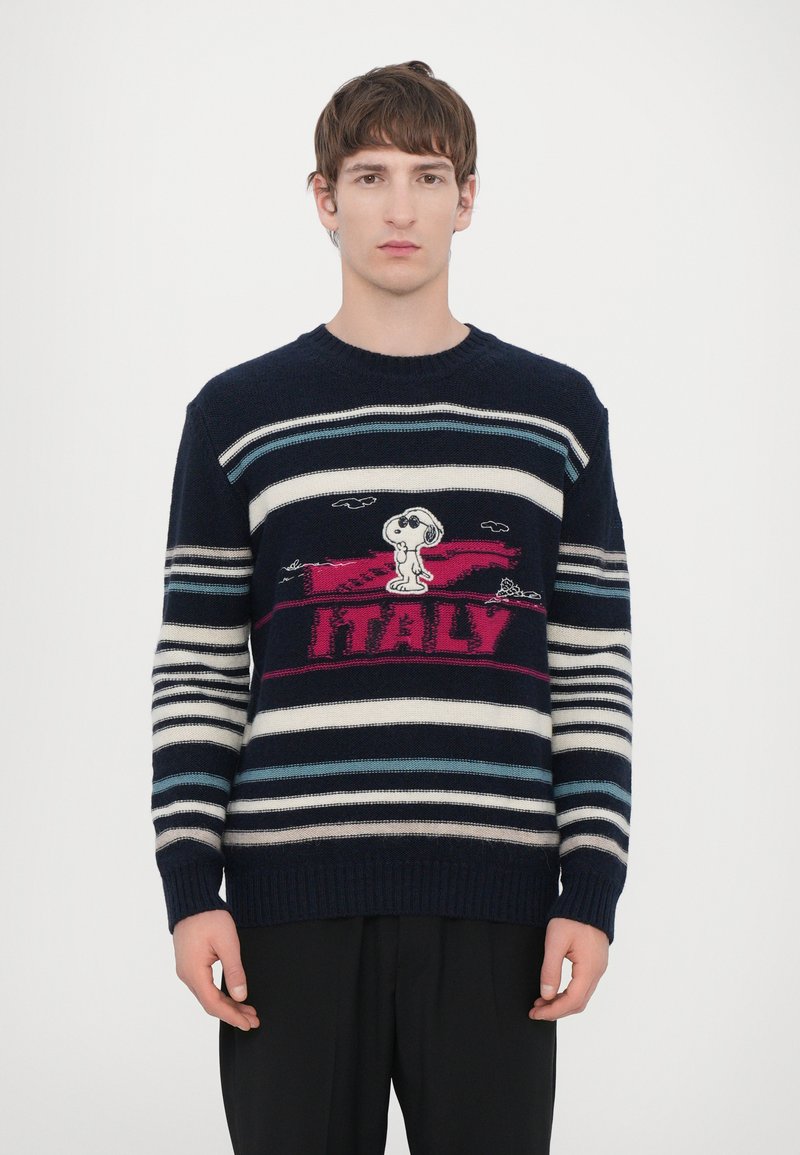 Iceberg MAGLIA GIROCOLLO - Strickpullover - blu classico