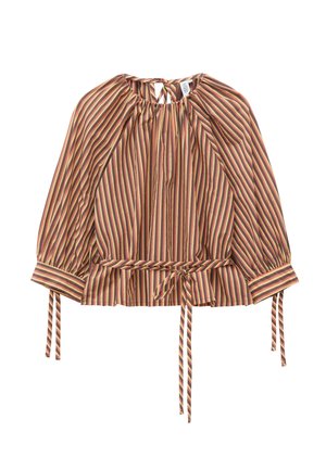 & OTHER STORIES, & OTHER STORIES DRAWSTRING CUFF BLOUSE - Blouse - brown