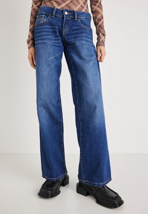 ULTRA LOW - Wide leg - dark blue