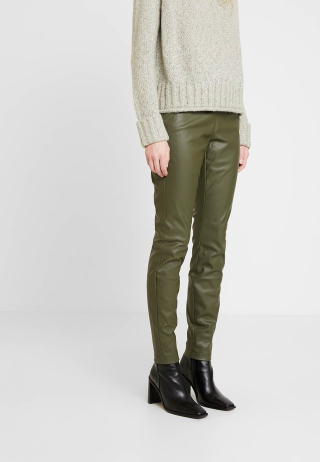 LORETTA - Legging - olivgrün