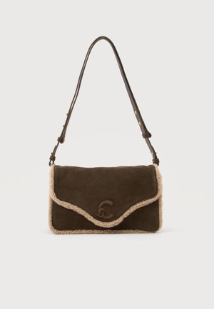 Coccinelle, C ME SOFTY ECOFUR - Τσάντα χειρός - taupe/brown