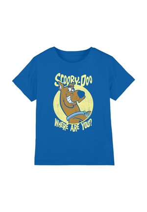 Cotton Soul, SCOOBY DOO WHERE ARE YOU UNISEX - Print T-shirt - royal blue