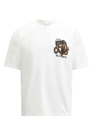 AllSaints RETICULATE SS  - T-shirts print - white