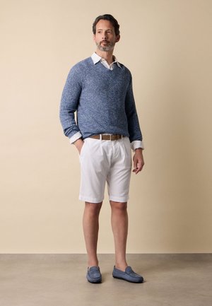 Brooks Brothers, V-NECK - Maglione - denim