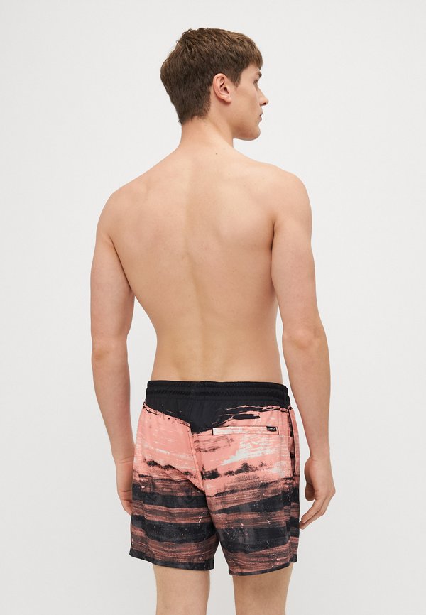 CALI GRADIENT - Swimming shorts - coral3