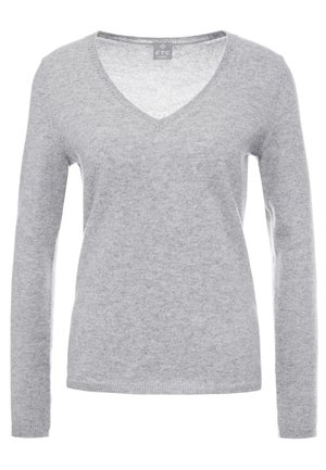 FTC Cashmere Strickpullover - opal grey