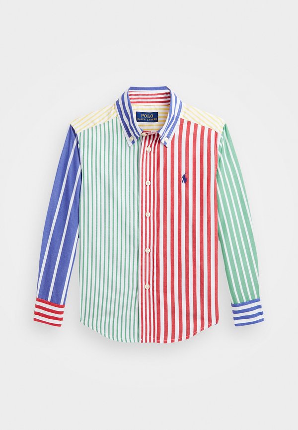 STRIPED COTTON POPLIN FUN SHIRT - Shirt - multi stripe