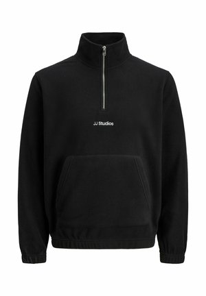 Fleecepullover - black
