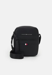 Tommy Hilfiger - ESSENTIAL MINI REPORTER UNISEX - Soma ar siksnu pāri ķermenim - black Miniatūras attēls 1