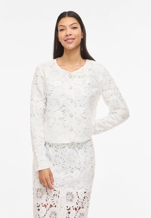 VILA VIPETAL O NECK - Let jakke / Sommerjakker - snow white