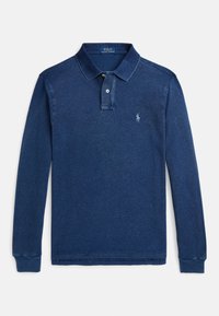 CUSTOM FIT INDIGO POLO SHIRT - Πόλο - dark indigo