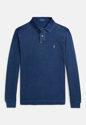 CUSTOM FIT INDIGO POLO SHIRT - Πόλο - dark indigo