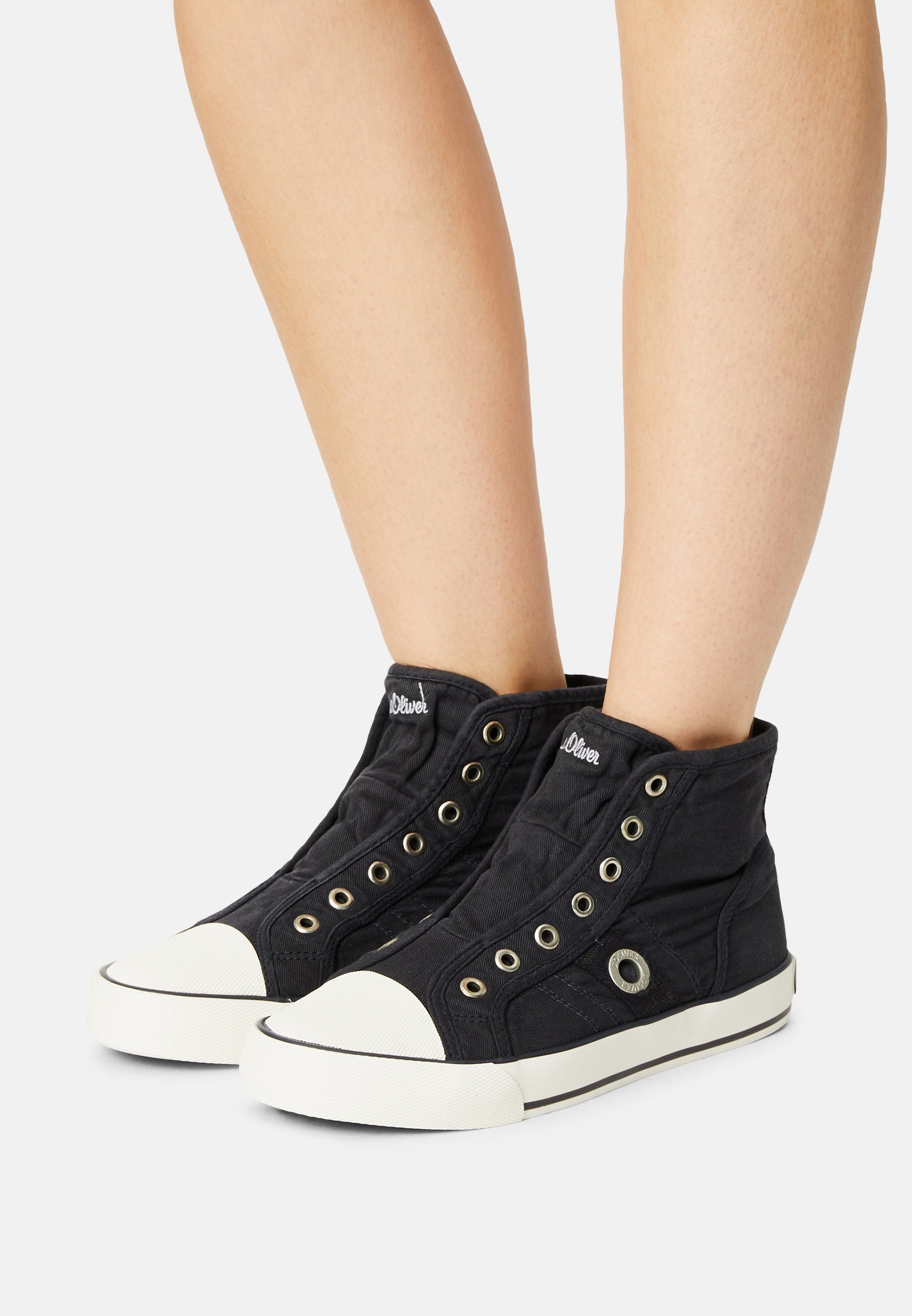 s.Oliver Sneakers hoog - navy/donkerblauw - Zalando.nl