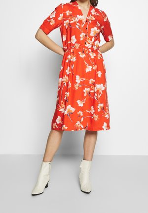 Freizeitkleid - orange